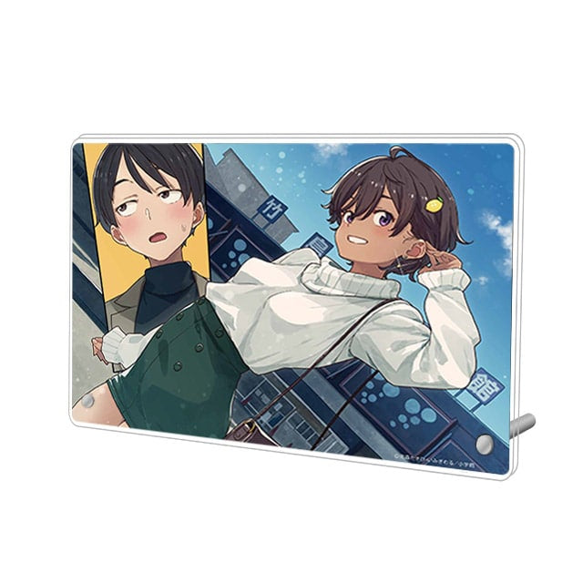 Too Many Losing Heroines! Vol. 6 Acrylic Art Panel—"Don't you have something to say first?"—