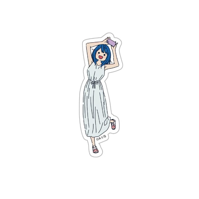 Too Many Losing Heroines! Anna Yanami Sticker Set