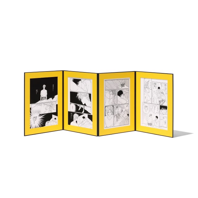 Akio Yoshida's "BANANA FISH" Desk Replica Manuscript—Side:ASH