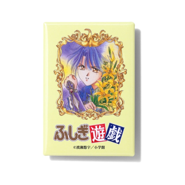 Fushigi Yugi Original Comic Random Square Button Badges (6 Designs Total)