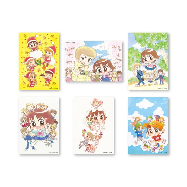 Eriko Ono's "Kocchi Muite! Miiko" 35th Anniversary Zipper Pouch & 12 Bromide Set