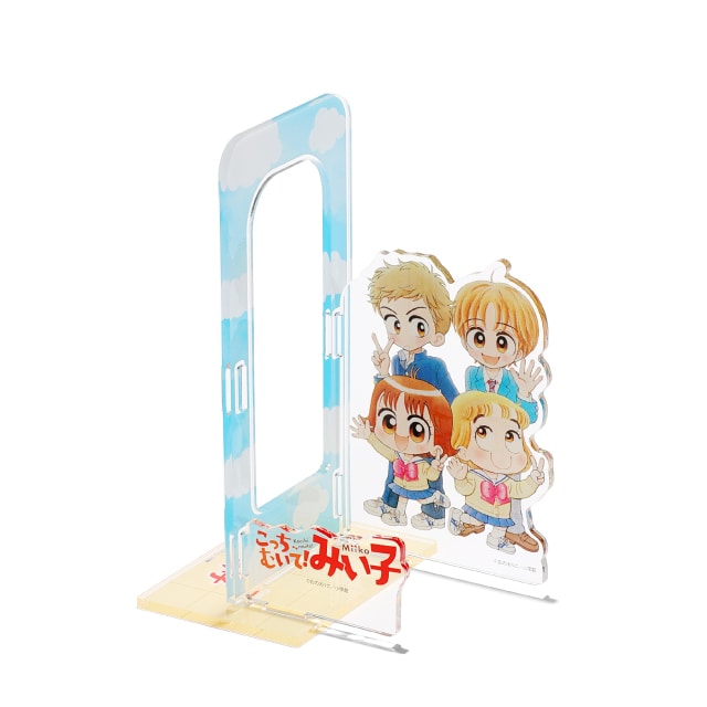 Eriko Ono's "Kocchi Muite! Miiko" 35th Anniversary Acrylic Bookend—Middle School Ver.