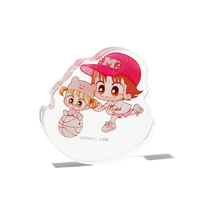 Eriko Ono's "Kocchi Muite! Miiko" 35th Anniversary Wobbling Acrylic Block—Miiko& Momo Ver.
