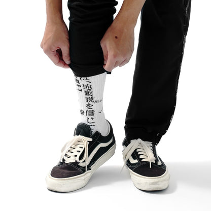 Orb: On the Movements of the Earth Socks (White) | S~M