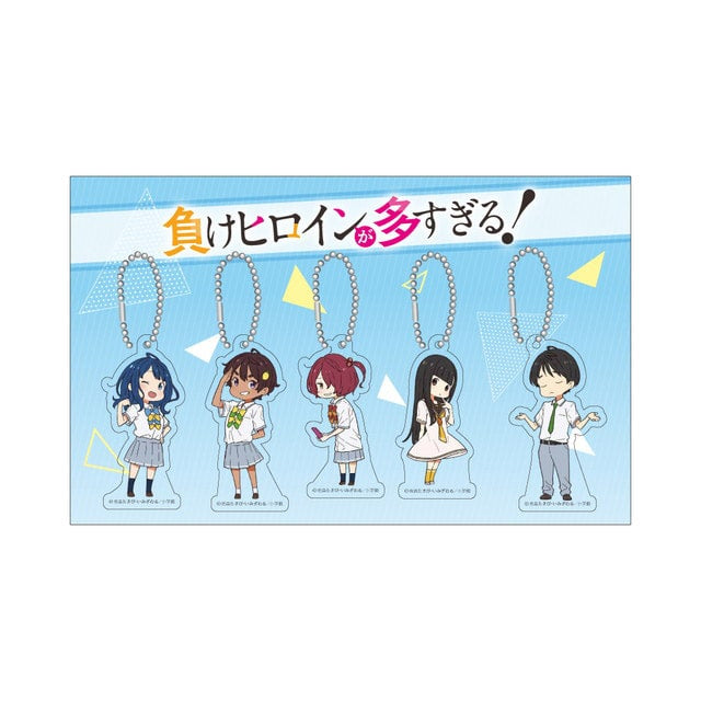 Too Many Losing Heroines! Acrylic Keychain Set