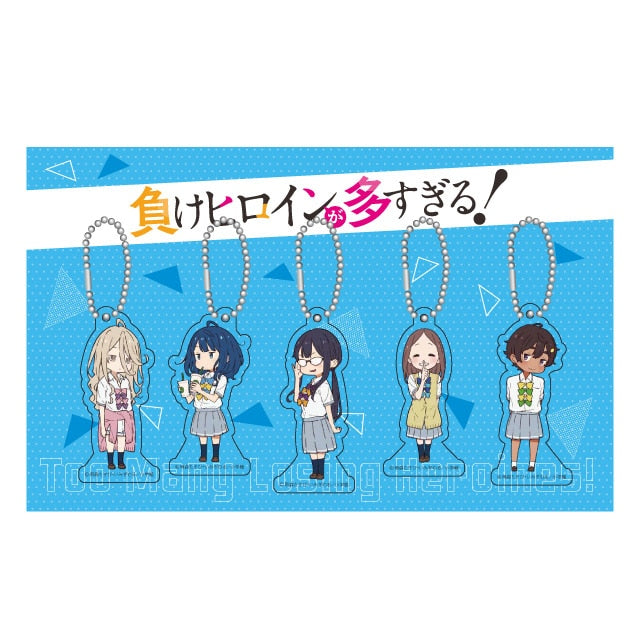 Too Many Losing Heroines! Vol. 2 Acrylic Keychain Set