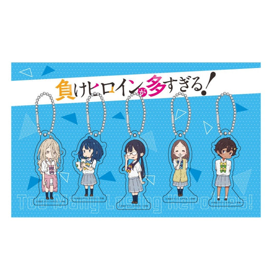 Too Many Losing Heroines! Vol. 2 Acrylic Keychain Set