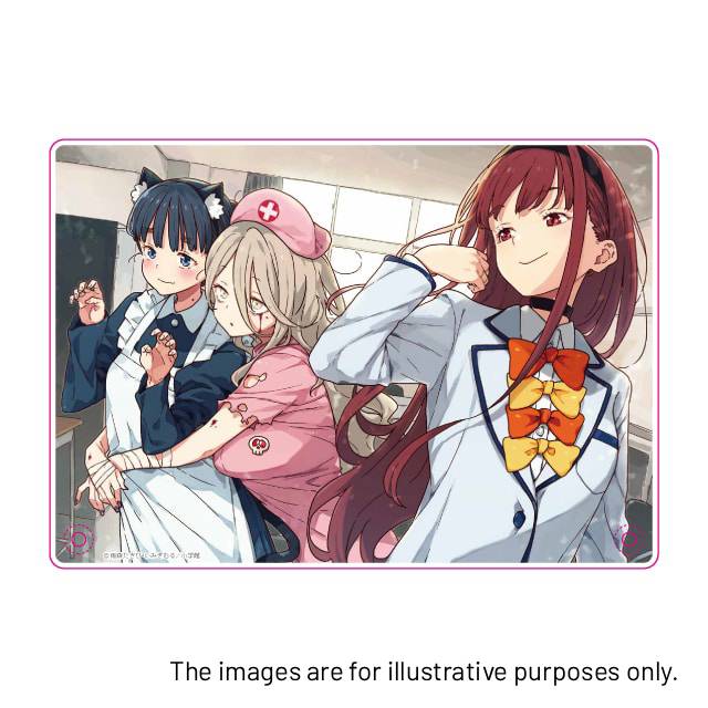 Too Many Losing Heroines! Acrylic Art Panel—Student Council Staff Members—