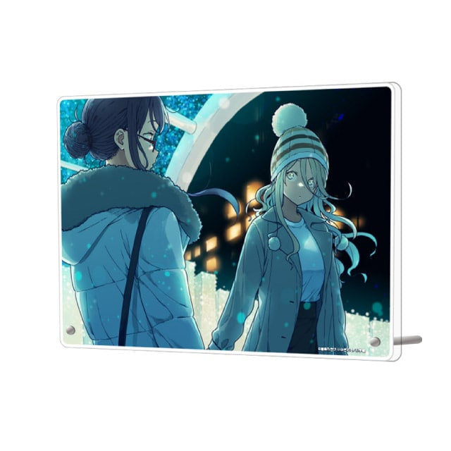 Too Many Losing Heroines! Vol. 4 Acrylic Art Panel—There Stood a Familiar Figure, Who Had Once Stood Beside Me—