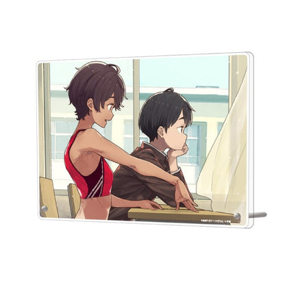Too Many Losing Heroines! Vol. 5 Acrylic Art Panel—Momozono Middle School 3-2—