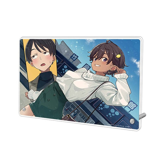 Too Many Losing Heroines! Vol. 6 Acrylic Art Panel—"Don't you have something to say first?"—