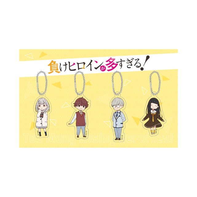 Too Many Losing Heroines! Vol. 7 Acrylic Keychain Set