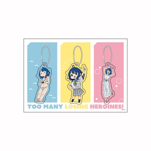 Too Many Losing Heroines! Anna Yanami Acrylic Keychain Set