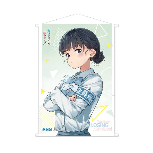 Too Many Losing Heroines! Vol. 8 B2-Size Cover Illustration Tapestry