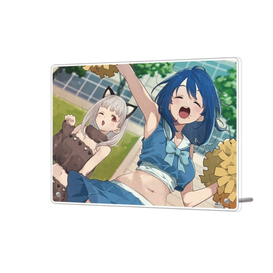 Too Many Losing Heroines! Vol. 8 Acrylic Art Panel—Cheering Battle—