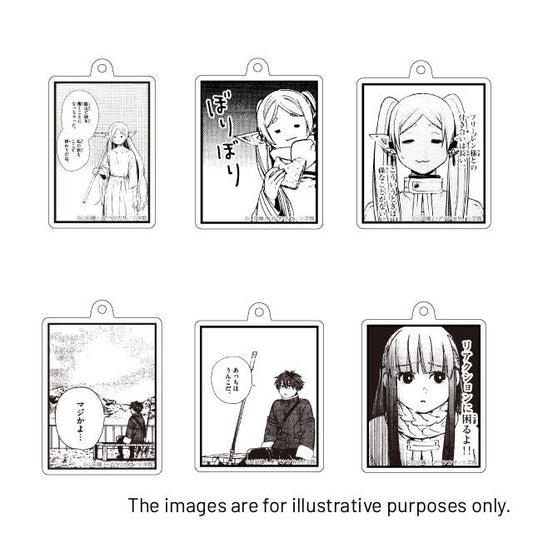 Frieren: Beyond Journey's End Panel-Style Acrylic Keychain | Set A