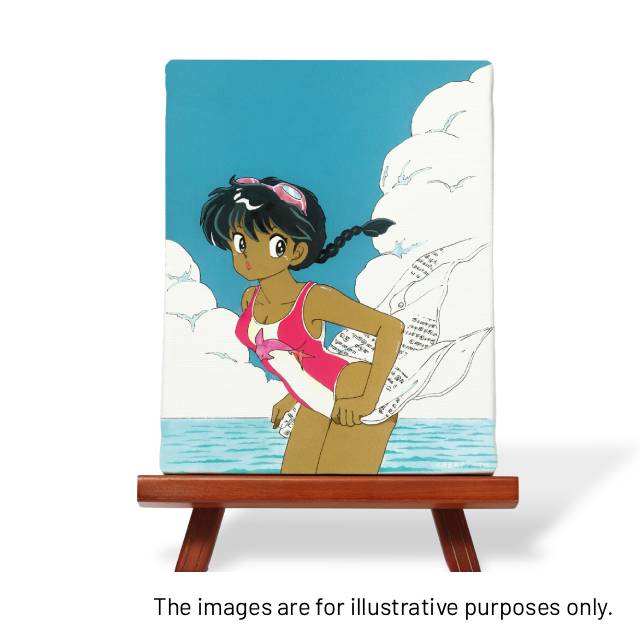 Ranma 1/2 Canvas Art B—Rumiko Takahashi's Digital Signature Included | Canvas Only