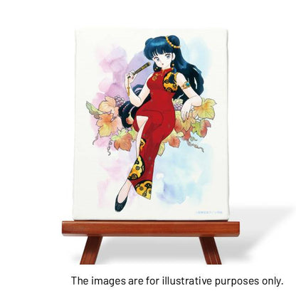 Ranma 1/2 Canvas Art C—Rumiko Takahashi's Digital Signature Included | Canvas + Easel Set
