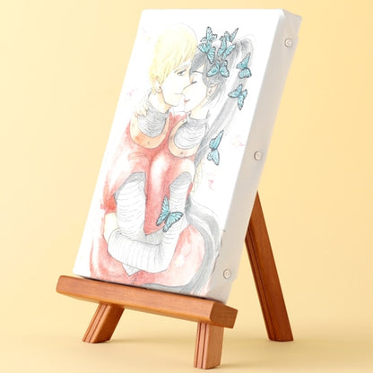 Nao Iwamoto's "The Seven Knights of the Marronnier Kingdom" Canvas Art with Easel A