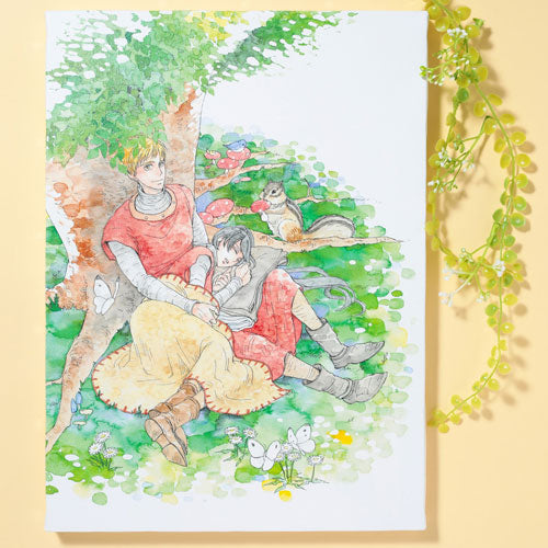 Nao Iwamoto's "The Seven Knights of the Marronnier Kingdom" Canvas Art with Easel C