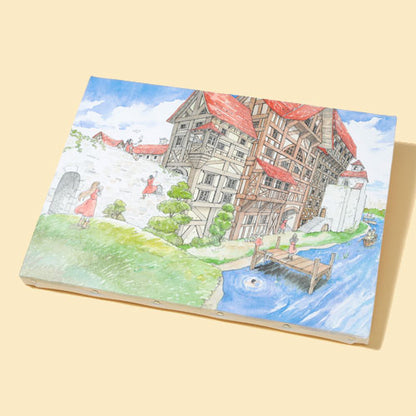 Nao Iwamoto's "The Seven Knights of the Marronnier Kingdom" Canvas Art with Easel D